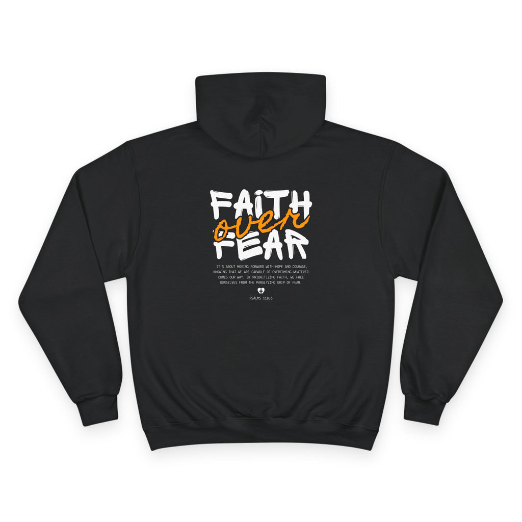 Faith Over Fear Hoodie — 'Freedom' Graphic Champion-Style Pullover