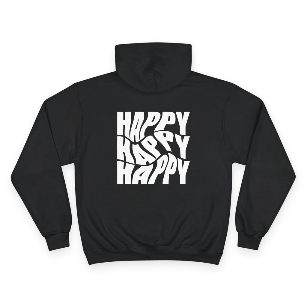 Good Vibes Hoodie — Retro Smiley Happy Graphic Pullover